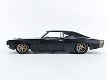 JADATOYS 1:24ワイルドスピードダイキャストカー DOM's 1968 DODGE CHARGER WIDEB_画像3