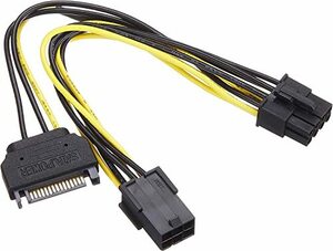 アイネックス(AINEX) AINEX PCI Express用電源変換ケーブル 15cm PX-012A