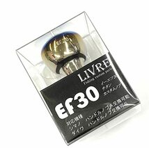 リブレ(LIVRE) 5995 EF30 ノブ単品 (1個入り) シマノ・ダイワ共通 ファイヤー&ゴールド_画像1