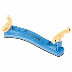 KUN violin shoulder rest .Collapsible Mini 1/4-1/16 Blue