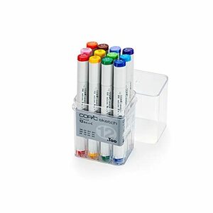 コピック(COPIC) Too コピック スケッチ ベーシック 12色セット C イラストマーカー マーカー マーカーペ