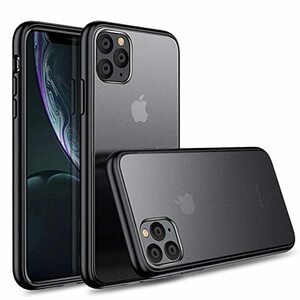 iPhone 11 Pro ケース 5.8インチ 米軍MIL規格取得 耐衝撃 半透明 マット加工 黄ばみなし レンズ保護