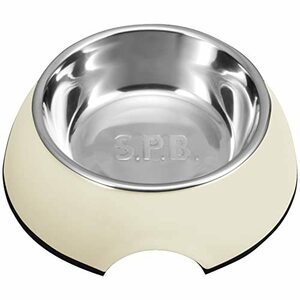 S.P.B. ( super pet bowl ) dog for tableware super pet bowl white S size 