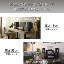 ハヤミ工産 スピーカースタンド 2台1組 高さ30cm ブラック SB-63_画像4