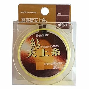 シーガー(Seaguar) ライン シーガー鮎天上糸 釣り用フロロカーボンライン 30m 1.2号 フラッシュレモンイエ