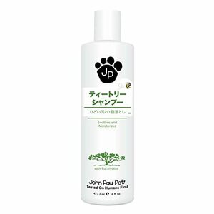 John Paul Pet ジョンポールペット ティートリーシャンプー ペット用 473.2ml