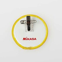 ミカサ(MIKASA) バレーボールマーク【マネージャーマーク】クリップ・安全ピン付 KMGM_画像2