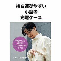 オーディオテクニカ ATH-CK1TW WH ワイヤレスイヤホン bluetooth / 完全ワイヤレス 最大約21時間_画像4