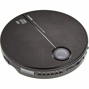 VERSOS language study study * music portable CD player VS-PCD01BB black × black 