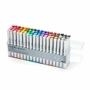 コピック(COPIC) Too コピック スケッチ ベーシック 72色セット 多色 イラストマーカー マーカー マーカー