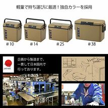 サンカ バンセレーノ ワンプッシュで開閉できる クーラーボックス ジャーマンカーキ(マット仕様) 24.5L ふたが外せ_画像7