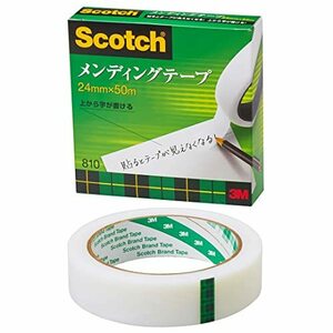 3M スコッチ テープ メンディングテープ 24mm×50m 大巻 810-3-24