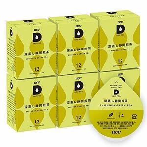 UCC drip Pod exclusive use Capsule deep .. Shizuoka green tea 12 cup minute × 6 box Pod * Capsule 