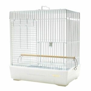  horn ei bird cage millenium hand paste P bottom color : white M size 