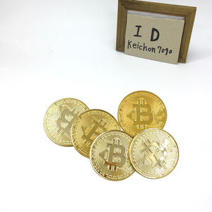 特価！！　ビットコイン ギフト バーチャル レプリカ 仮想 通貨 コイン グッズ アートコレク メッキ ライトコイン 記念硬貨 五枚入り