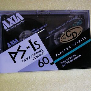 AXIA　 希少　PS-Ⅰs 60 forCD ノーマルカセットテープ　未開封　購入当時品