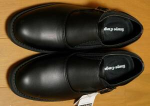 Scarpe d`argento スカルペ ダルジェント メンズ 革靴 レザー シューズ ビジネスシューズ ブラック 黒 25.0cm