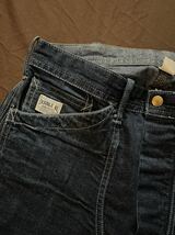 【希少】美品 RRL RIGID CARPENTER PANTS ダブルアールエル ジョニーデップ リジッド バックルバック トラウザー デニム 2012年製 29_画像5