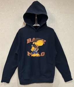 ＊アベイシングエイプ A BATHING APE MILO スウェット プルオーバーパーカー M　　　　　　 BJBD.B