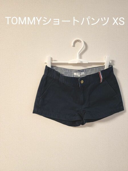 TOMMY ショートパンツ XS ネイビー