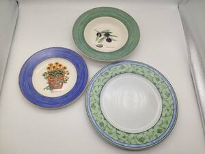 中古 ウェッジウッド Wedgwood SARAH'S GARDEN サラズガーデン home 深皿 プレート お皿