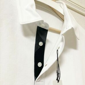 【新品タグ付・定価18,700円】ブラックレーベルクレストブリッジ 高級ポロシャツ M バーバリー BURBERRY BLACK LABEL CRESTBRIDGEの画像5