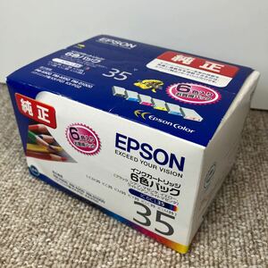 未使用　EPSON エプソンインクカートリッジ IC6CL35【期限切れ】6色パック