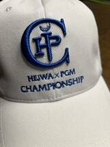 ★新品ゴルフキャップ 帽子 HEIWAPGM championship PGM GOLF RESORT OKINAWA★_画像2