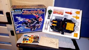 1980年代 当時物 タカラ ミクロマン ブラックタイガー 中古品 レア 旧タカラ