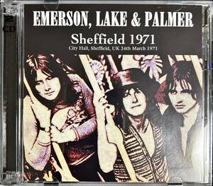 【ブートレグ】Emerson, Lake & Palmer EL&P / Sheffield 1971