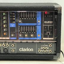 Clarion クラリオン パワードミキサー MIXER MA-0640A_画像6