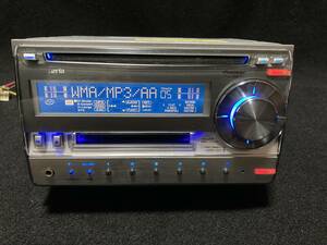 カロッツェリア 2DIN CD/MDレシーバー FH-P530MD-S 中古品 パイオニア