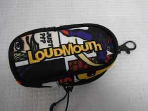 LOUDMOUTH ラウドマウス ボールポーチ ケース 2個収納 定形外郵便全国一律220円 B3-A 