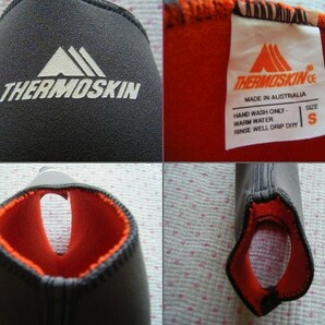 サーモスキン THERMOSKIN 足首用サポーター グレー系 足首周囲 23～24㌢ アンクルロング/左右兼用 ＠回復力促進サポーターの画像4