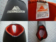 サーモスキン　THERMOSKIN　足首用サポーター　グレー系　足首周囲 23～24㌢　アンクルロング/左右兼用　＠回復力促進サポーター_画像4