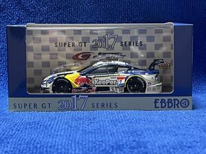 非売品 EBBRO 1/43 2017 SUPER GT CHAMPION Keeper トムス LC500 No.1