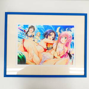 DK5295/【同梱不可】ジャンプフェスタ2016 ToLOVEるダークネス 複製原画 