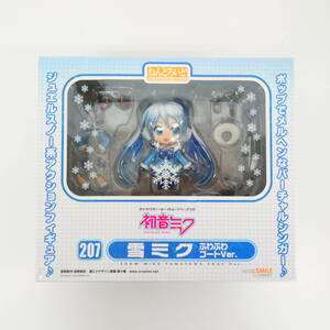 P02677/【未開封】※修正パーツなし 初音ミク ねんどろいど 207 雪ミク ふわふわコートVer. (グッドスマイルカンパニー)