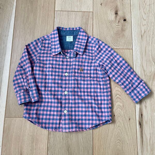 baby gap チェックシャツ 80cm