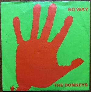 試聴可 The Donkeys No Way orig 7' 【70's punk/power pop/mod revival パンク天国】