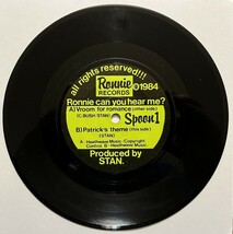 試聴可 Ronnie Can You Hear Me? - Vroom For Romance orig 7'【70's punk/power pop/mod revival パンク天国】 UKオリジナル盤_画像3