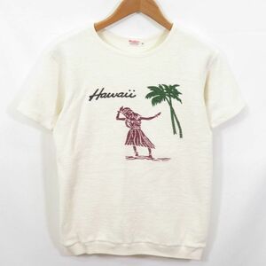 WAREHOUSE HAWAII スウェット Tシャツ size38/ウエアハウス 0202