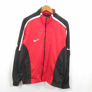 90s NIKE トラック ジャージ ジャケット sizeL/ナイキ　0203