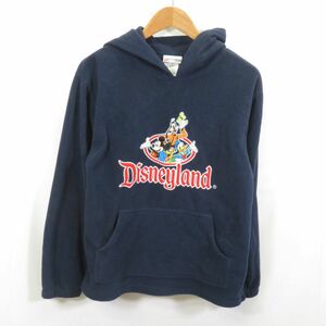 90s Disney フリース プルオーバー パーカー sizeキッズXL/ディズニー USA 古着　0203