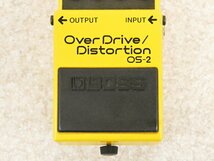 ○ BOSS OverDrive Distortion OS-2 ボス オーバードライブ ディストーション 音響 機器 エフェクター_画像6