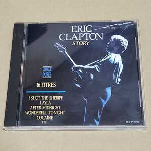 Eric Clapton エリック・クラプトン Eric Clapton Story ベスト Best CD 16 TITRES POCP-2090