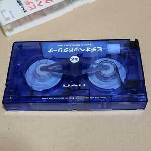 VHS S-VHS ボトル内蔵式ビデオヘッドクリーナー NVC-310 湿式クリーニングテープ（クリーニング液残8割）プッシュ式 ジャンク品の画像7