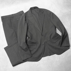 洗練デザイン『KASHIYAMA the smart tailor』セットアップスーツ 46(M相当) グレー ポリエステル オンワード樫山 メンズ 管理335