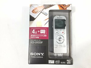 SONY　　ソニー　　ステレオICレコーダー　　ICD-UX533F　　未使用品　　TK3.001　/04