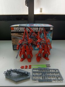 バンダイ HG ガンダム シュツルム ディアス　機動戦士ガンダムZZ 2体　完成品　プラモデル